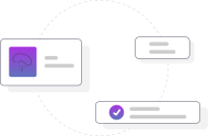 options Illustration of documents with an approved check mark